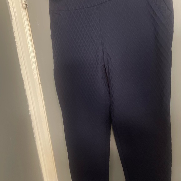 Soho Dark Blue Quilted Outerwear - Picture 1 of 4